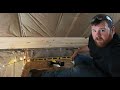 Pine tongue &amp; groove and Woodstove cooking | Off Grid cabin build part 30.5