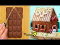 MINI CHOCOLATE HOUSE || Cute And Yummy Holiday Food Ideas For Perfect New Year Party