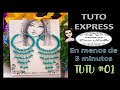 Aretes con Chaquiras TUTU-EXPRESS #1