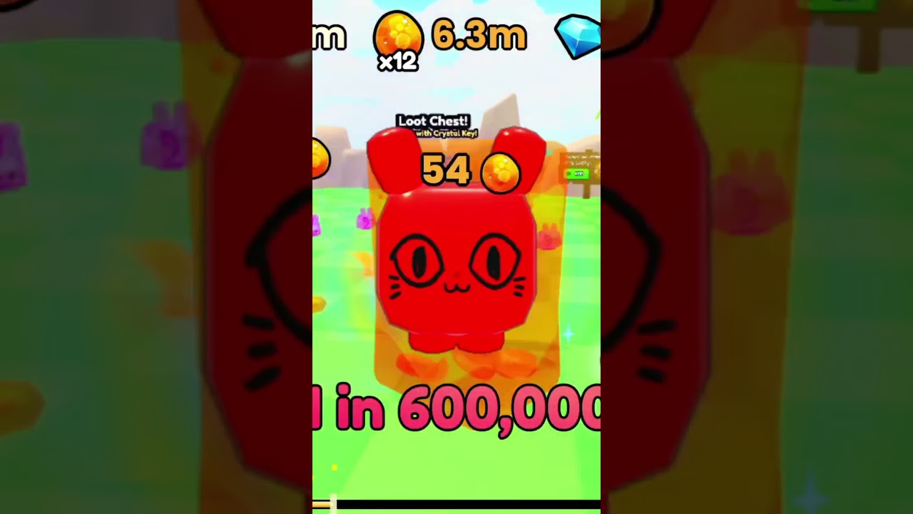 Using instant luck potion 3 in pets go(part 9)