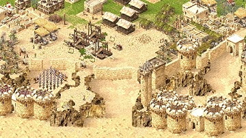 Stronghold Crusader Definitive Edition - 2v2 EPIC DEFENSE | Multiplayer Gameplay (PC/UHD)