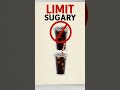 Limit sugary drinks #healthyfood #health #fitness #healthtips