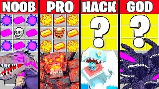 Minecraft Battle: SECRET BOSS CRAFTING CHALLENGE - NOOB vs PRO vs HACKER vs GOD ~ Funny Animation