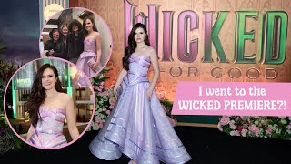 How am I at the Wicked: For Good Premiere in New York City?!