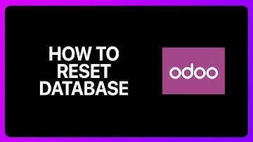 How To Restore Odoo Database Tutorial