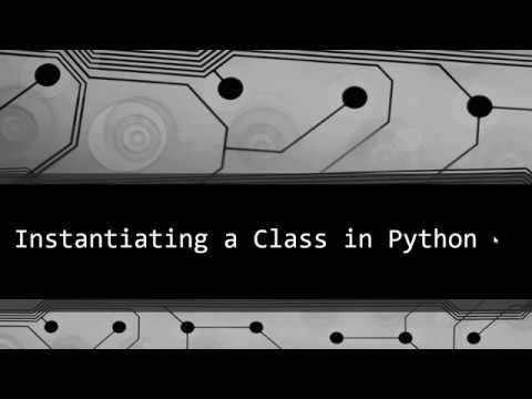 Video: How To Instantiate A Class