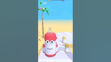 Juice Runner 3D!! Android Crazy 🤣 and Funny Gameplay #shorts #short #gaming #viralvideos #vocaloid