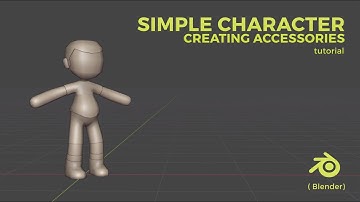 3D Lowpoly Game Character Creation - Creating Accessories | Blender to Unity (pt2)