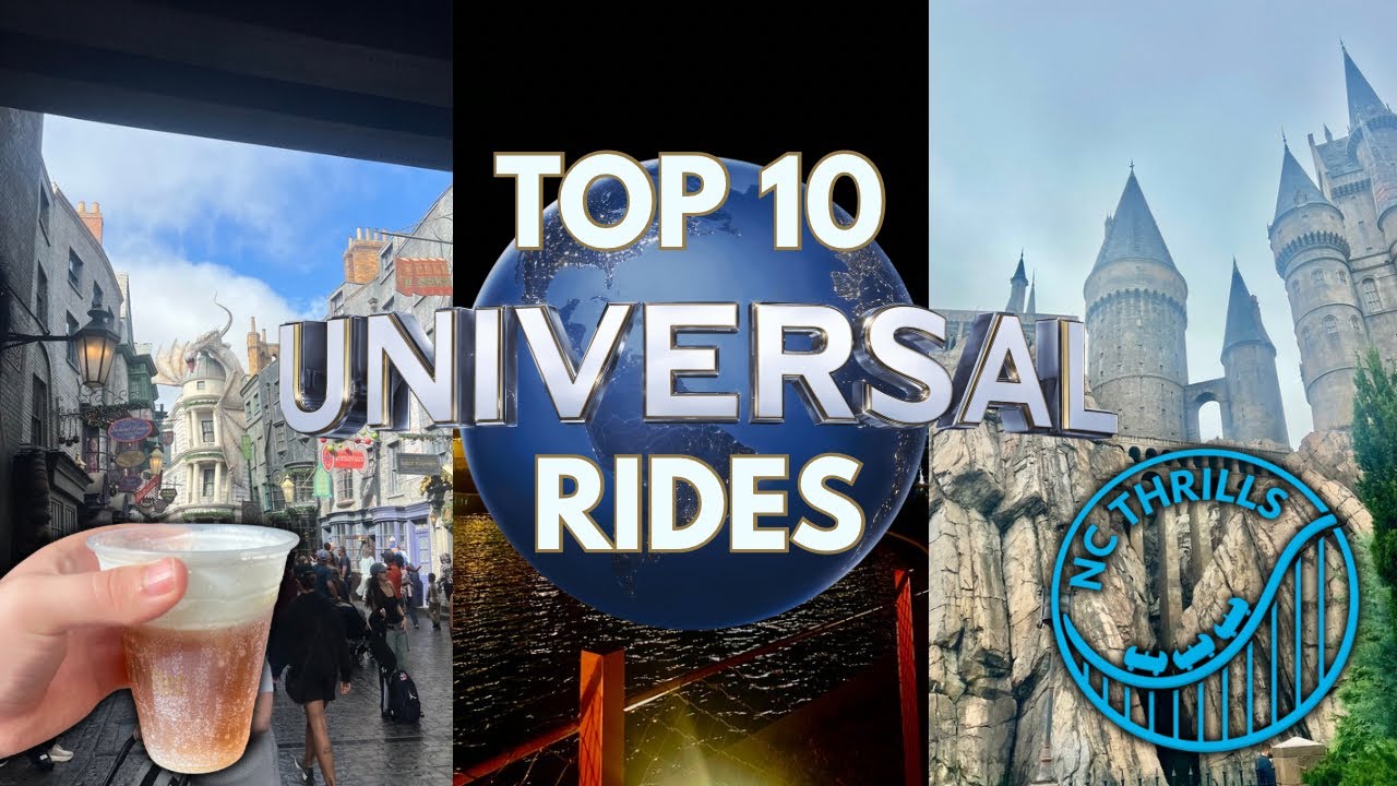 Top 10 BEST Universal Rides! 