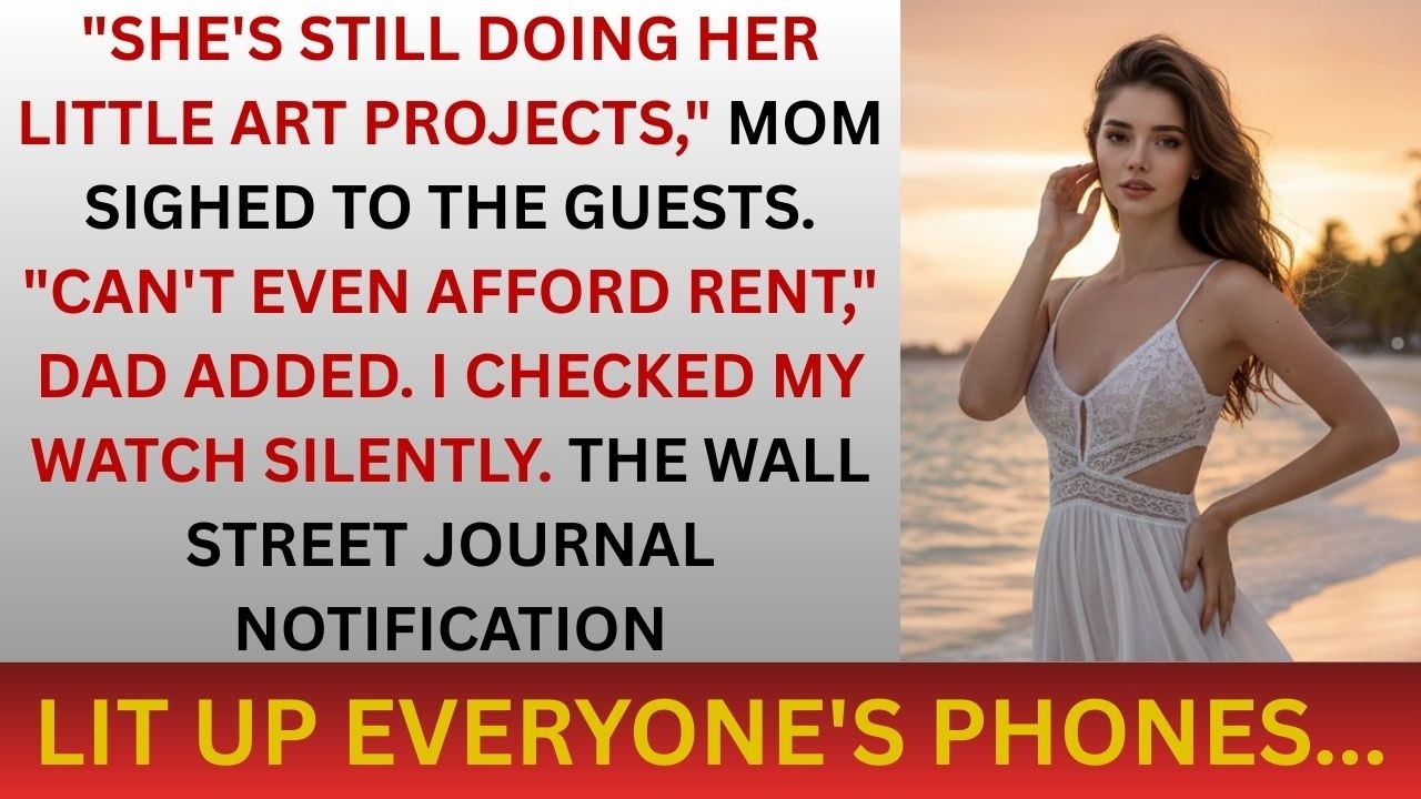 Family Mocked My “Art Projects” — Next Morning WSJ Revealed My $900M Empire