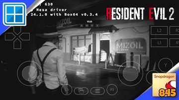 Resident Evil 2 Remake on Android - Winlator X - Tested on Snapdragon 845