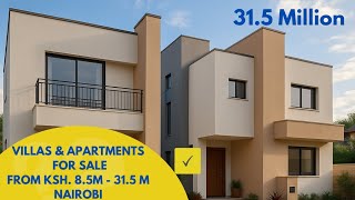 Modern 4 Bedroom Villa Near JKIA Airport | Pool, Clubhouse, Gym From Ksh 8.5M - 31.5 M