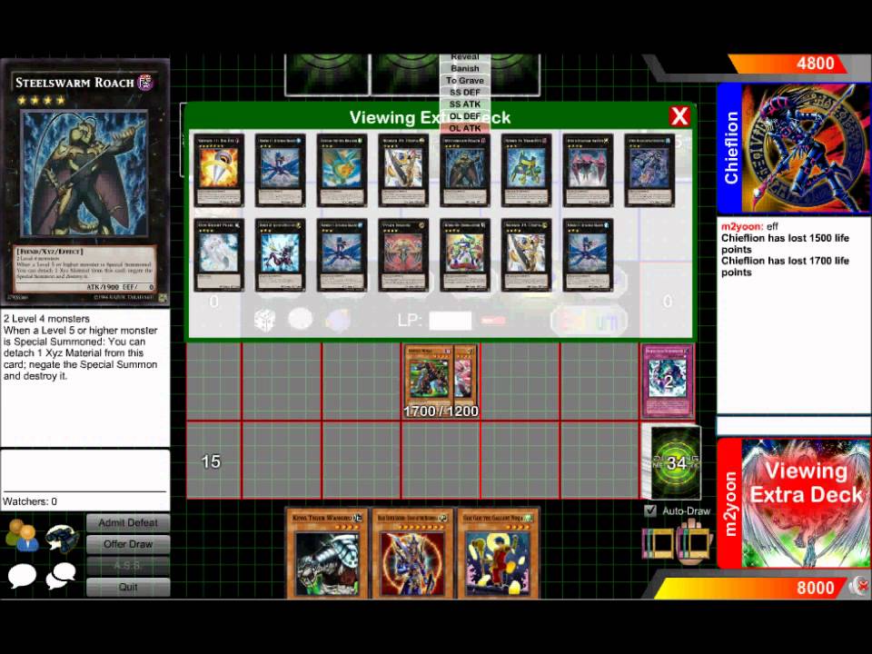 Yugioh Dueling Network : Ninja Deck vs Quickdraw Deck