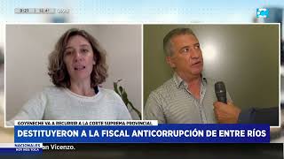 Destituyeron a la fiscal anticorrupción de Entre Ríos - Cecilia Goyeneche ex fiscal