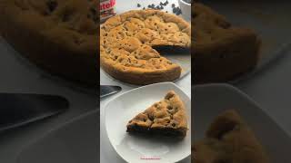 حلويات سهلة وسريعة/ كوكيز الشوكلاتة /Cookie cake recipe