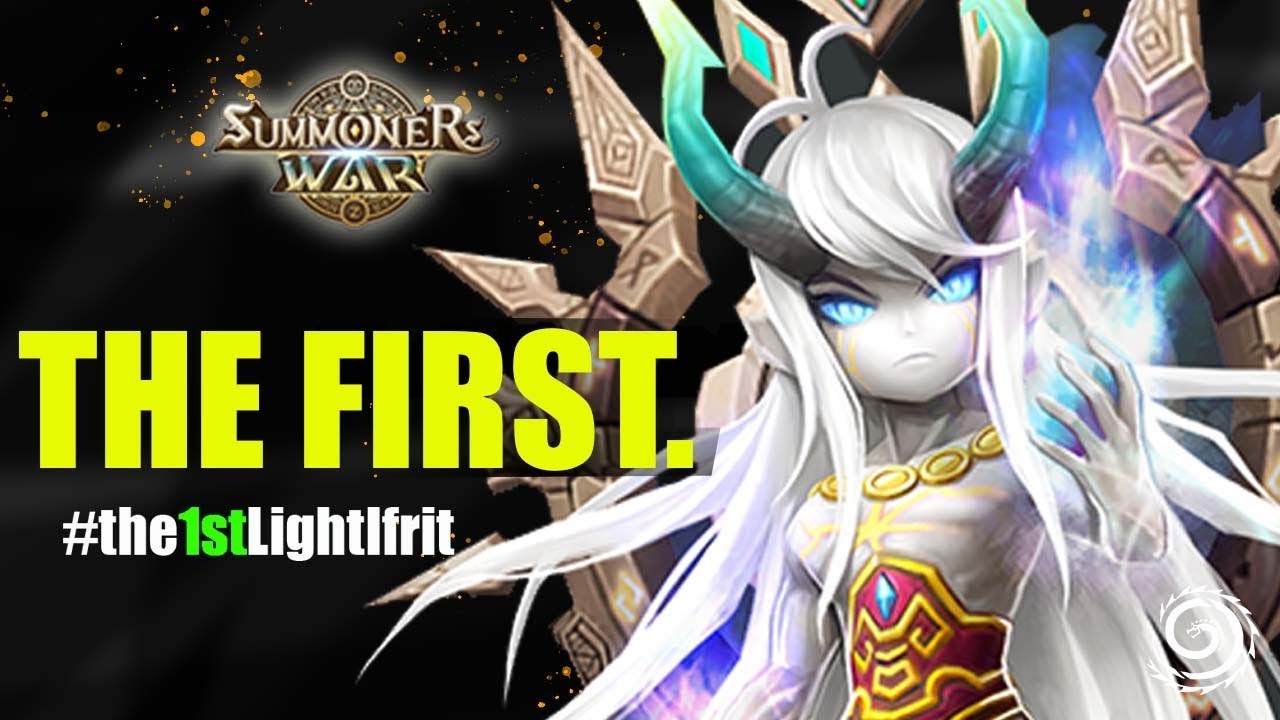 The First Light Ifrit Summon! From the Live Stream : 09/18/18 - Summoners War