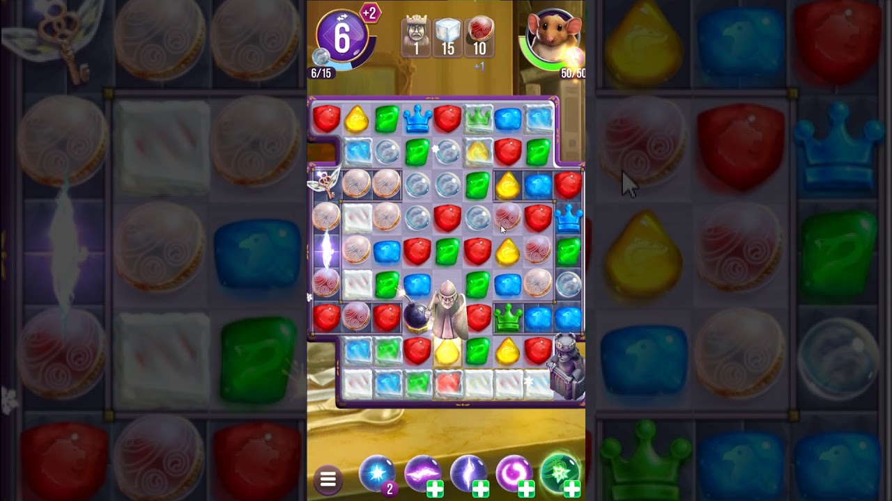 Harry Potter: Puzzles & Spells level 677 no boosters