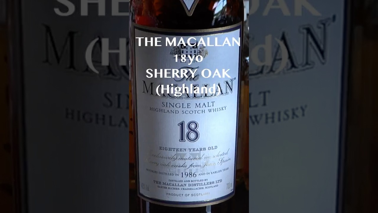 Before You Buy - Macallan 18 Year Old Sherry Oak - YouTube