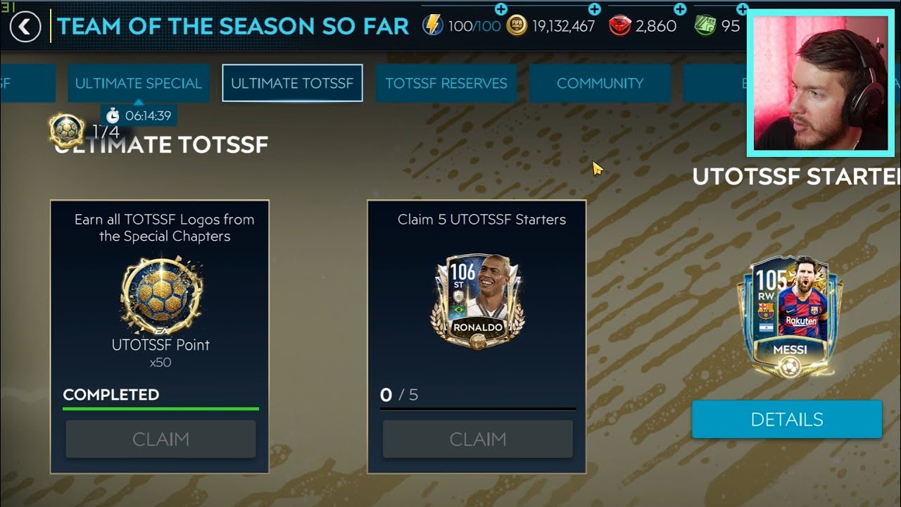 FIFA MOBILE UTOTS NAGRADE