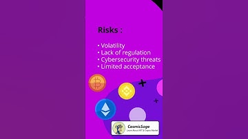 Risks & Benefits of Investing in Cryptocurrency #crypto #shorts