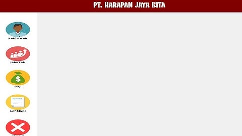 Program Gaji Karyawan Berbasis Database Menggunakan Visual Studio (Projek UAS Pemrograman Visual)