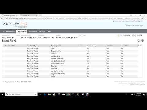 WorkflowFirst: Purchase Requisition Workflow