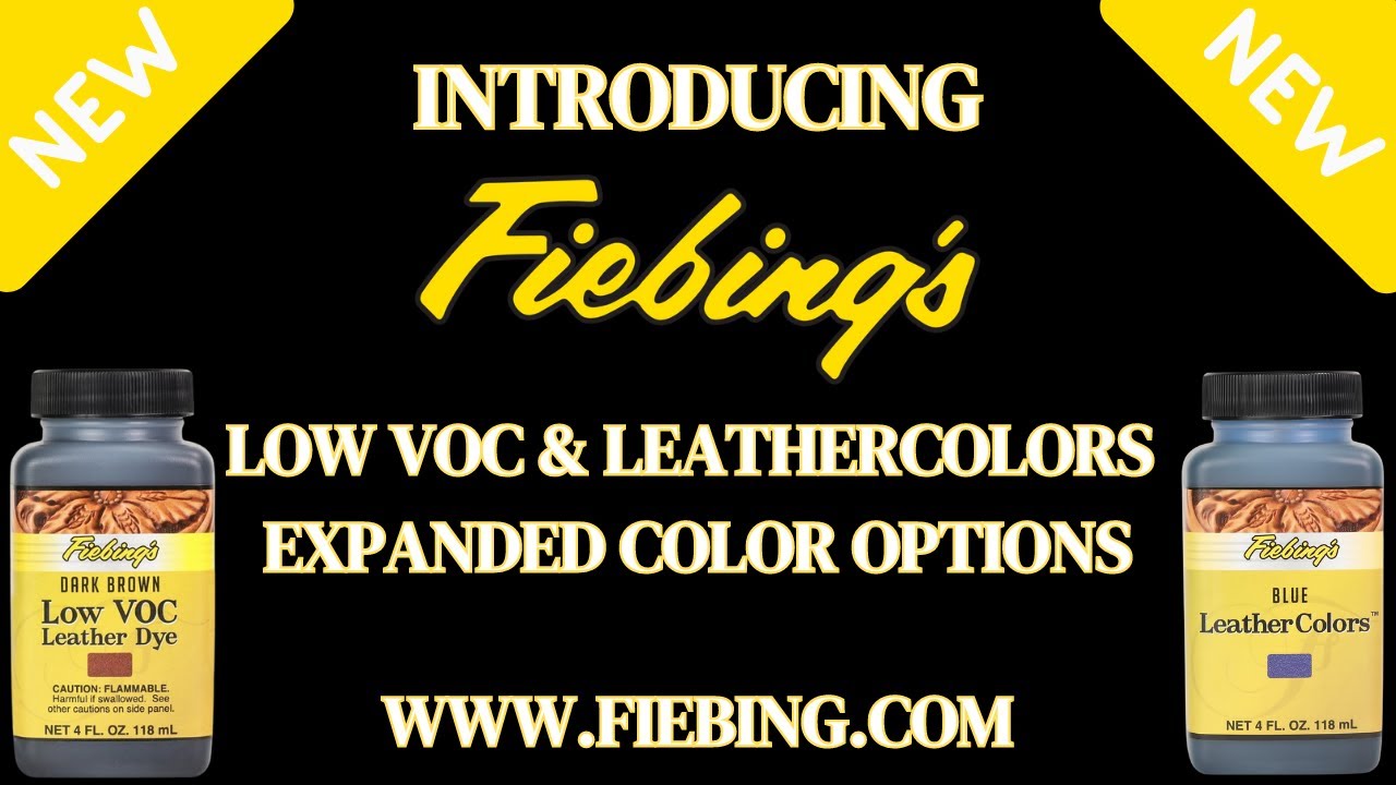 Introducing the expanded color lines for Fiebing's Low VOC Dye ...