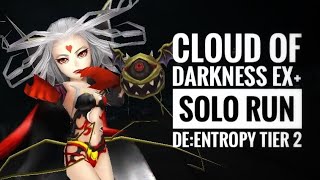 DFFOO [GL] DE: Entropy Tier 2 - Cloud of Darkness EX+ Solo Run