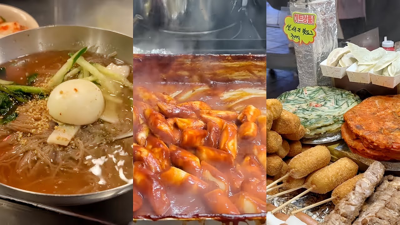 Dạo một vòng đồ ăn chợ NamDaeMun mùa tuyết rơi kỷ lục ❄️ | KÊNH CỦA KEM