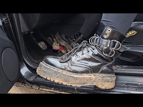 Dirty Revving BMW e46 with Plushie on Pedal Doc Martens Preview