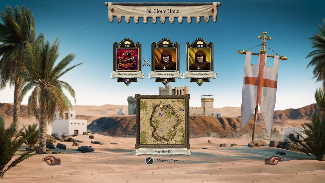 Warchest Trail | Mission 56 | Holy Hole | Stronghold Crusader DE