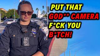 FEMALE COPS Challenge First Amendment Auditor — INSTANT REGRET!