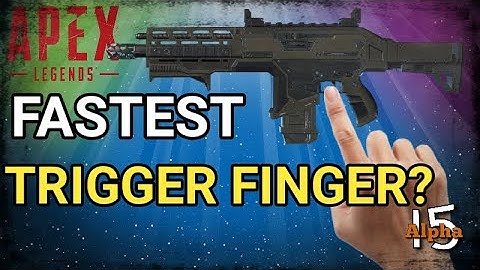 Apex Legends - Fastest trigger finger? - Hemlok NO attachments (ps4)