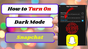 how to turn on dark mode on snapchat android 2023|how to enable dark mode on snapchat android 2023