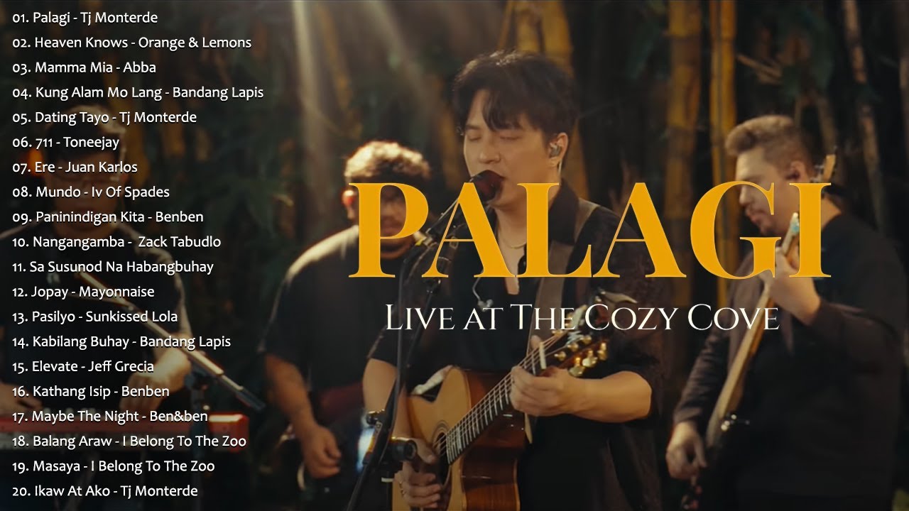 Palagi Live at The Cozy Cove   TJ Monterde   New Hits OPM 2024 Playlist 