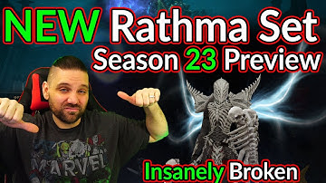 Diablo 3 New Rathma Set Season 23 PTR Preview - Patch 2.7.0