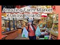 Great Organic Vegetables and POLISH FOOD market in Poland| Cost Of Groceries in Local farmers Market