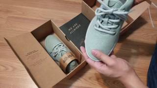 Allbirds Womens Kotare Mint Unboxing 