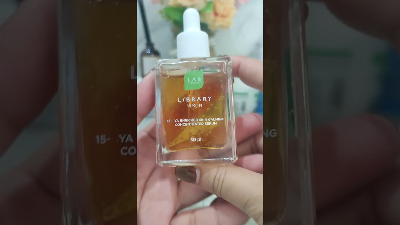 แกะกล่อง LIBRARY 15-HYA ENRICHED SKIN CALMING CONCENTRATED SERUM