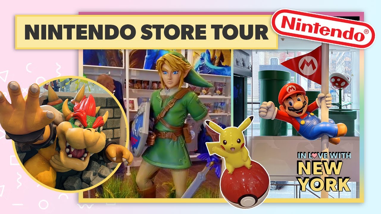 Nintendo Store in Rockefeller Plaza Gets a Massive Makeover