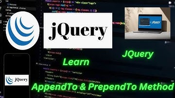 jQuery AppendTo & PrependTo Method