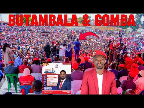 Bobi Wine Heads Home Gomba Butambala Thousands Already On Streets Chanting Freedom Songs