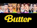 BTS 방탄소년단 Butter Feat Megan Thee Stallion Bts And You 8th Member Color Coded Lyrics Eng