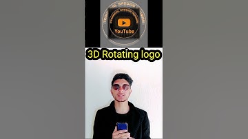 3d Animation rotation logo #shorts #kinemaster #3danimation #logo