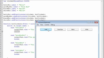 As3 Switch Statement