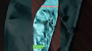 Origami Sleeves Design Full Cutting And Sching Video Uploaded