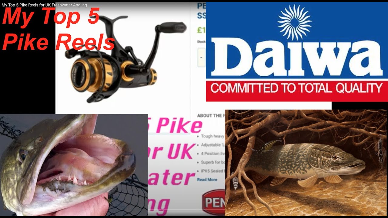 My Top 5 Pike Reels for UK Freshwater Angling