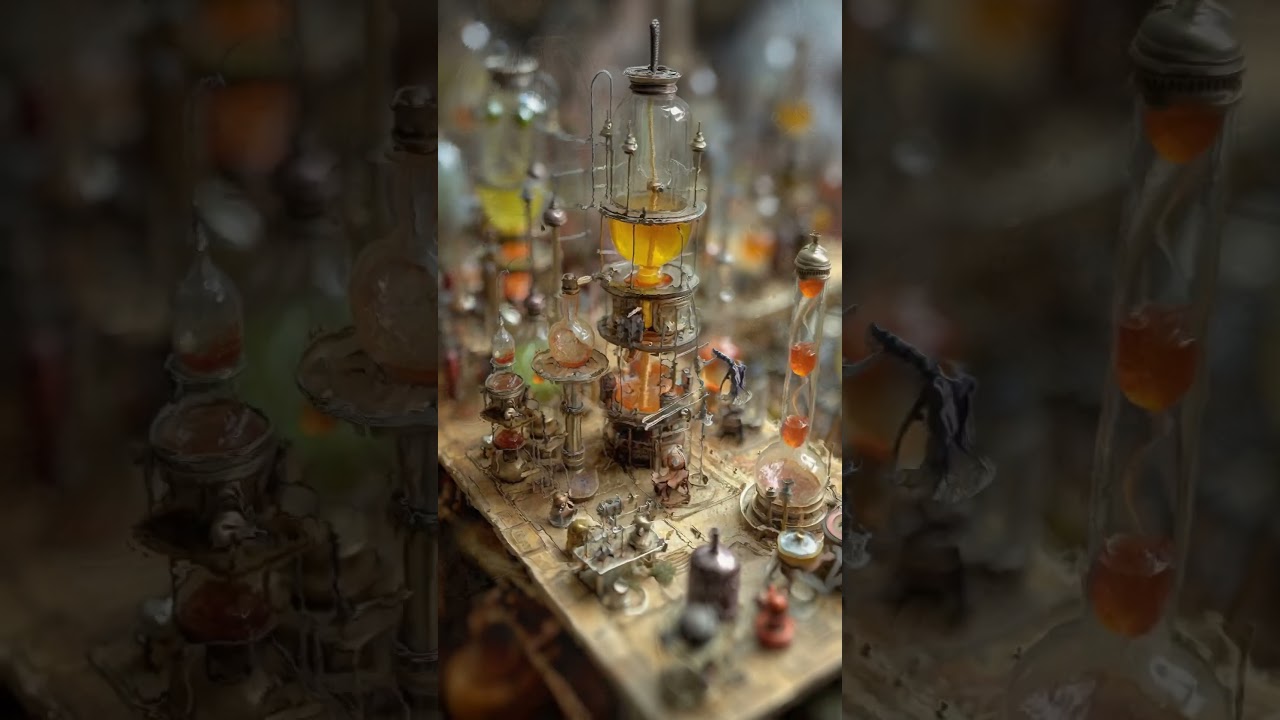 These Creatures Don’t Follow Physics (AI Tilt Shift Stop Motion)