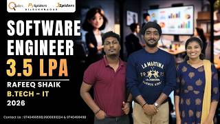 Details A Placement Journey Through Q,J & PySpiders Dilsukhnagar | 3.5 LPA | Software Engineer | Update