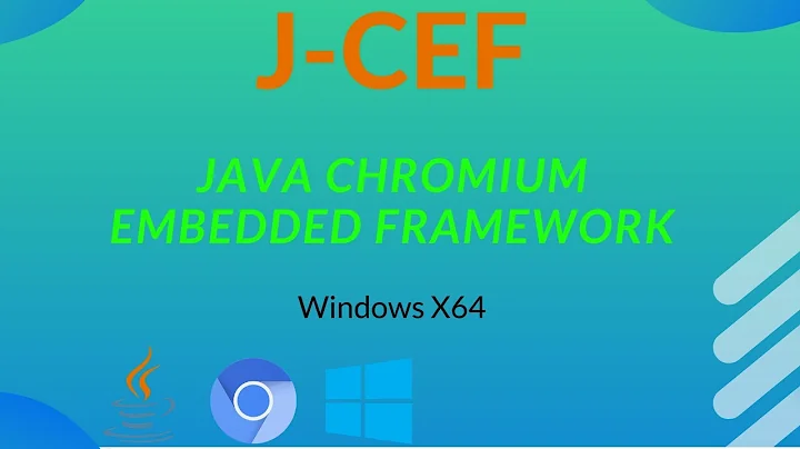 JCEF (Java Chromium Embedded Framework) build guide for windows